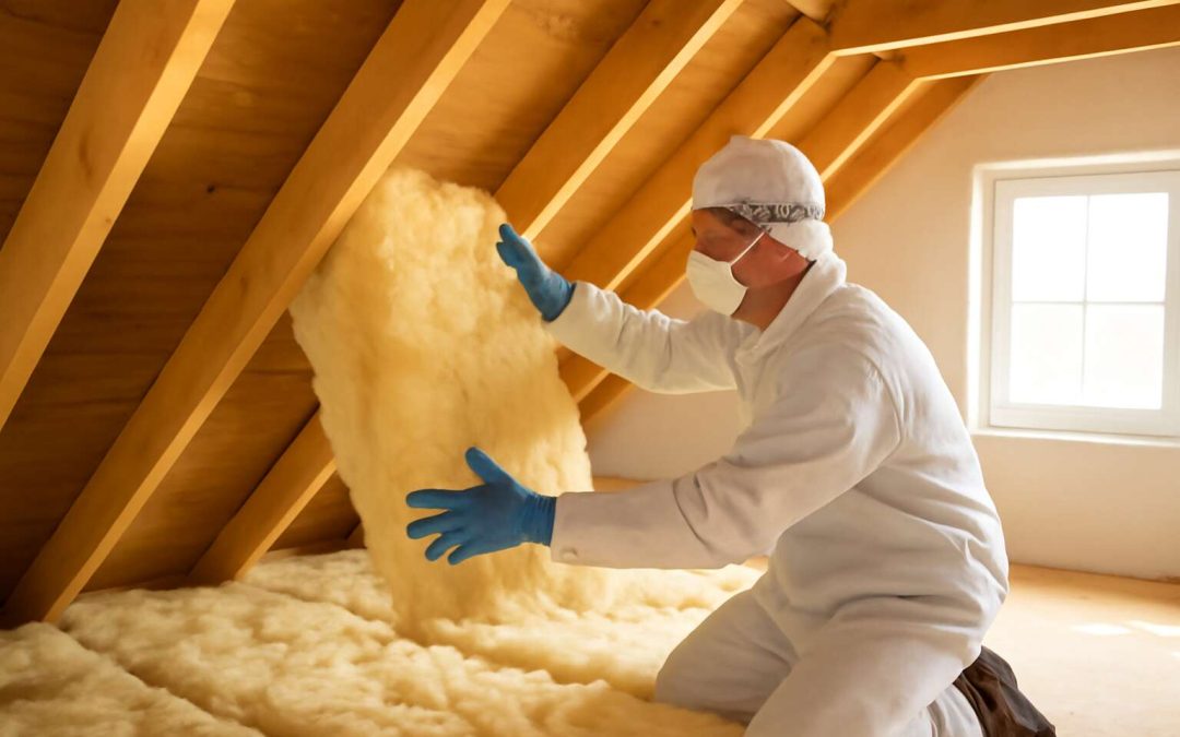 ceiling insulation installation