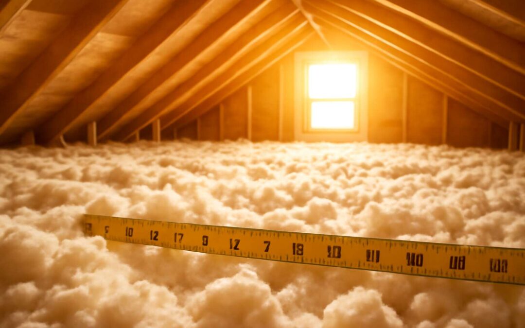 Unlock Comfort and Savings with the Right ceiling insulation depth