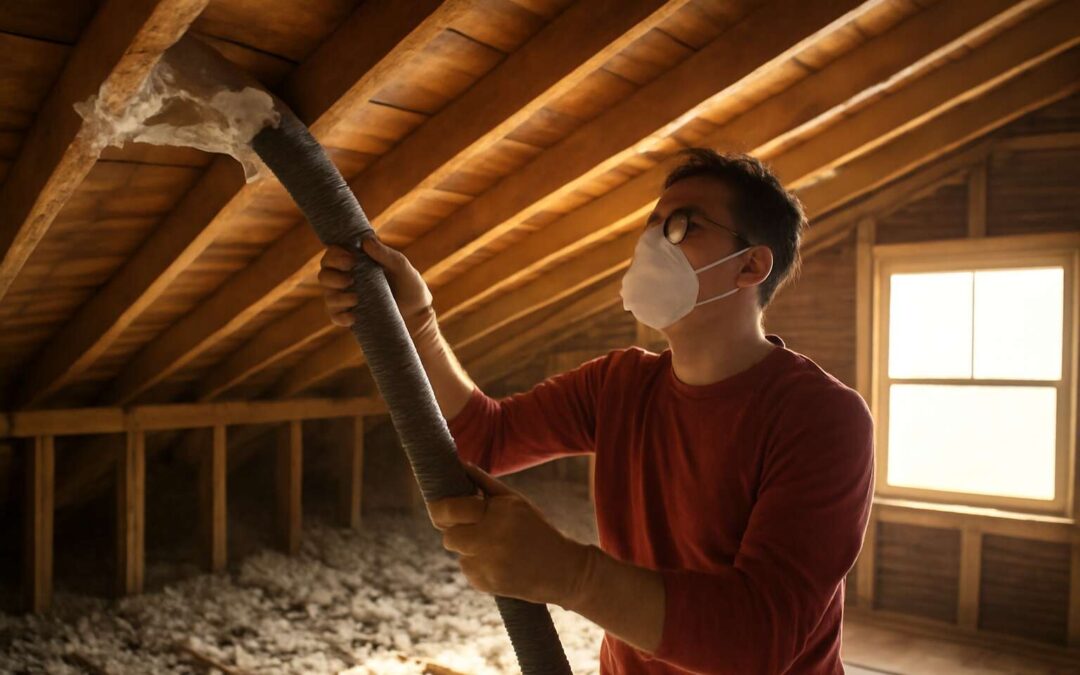 ceiling vac insulation & vacuuming